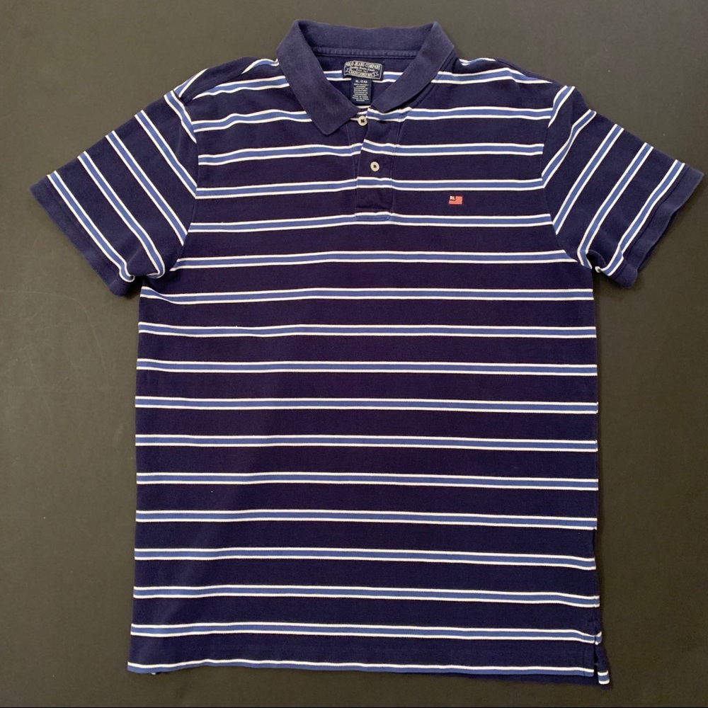 Vintage Ralph Lauren Polo Jeans Flag Polo